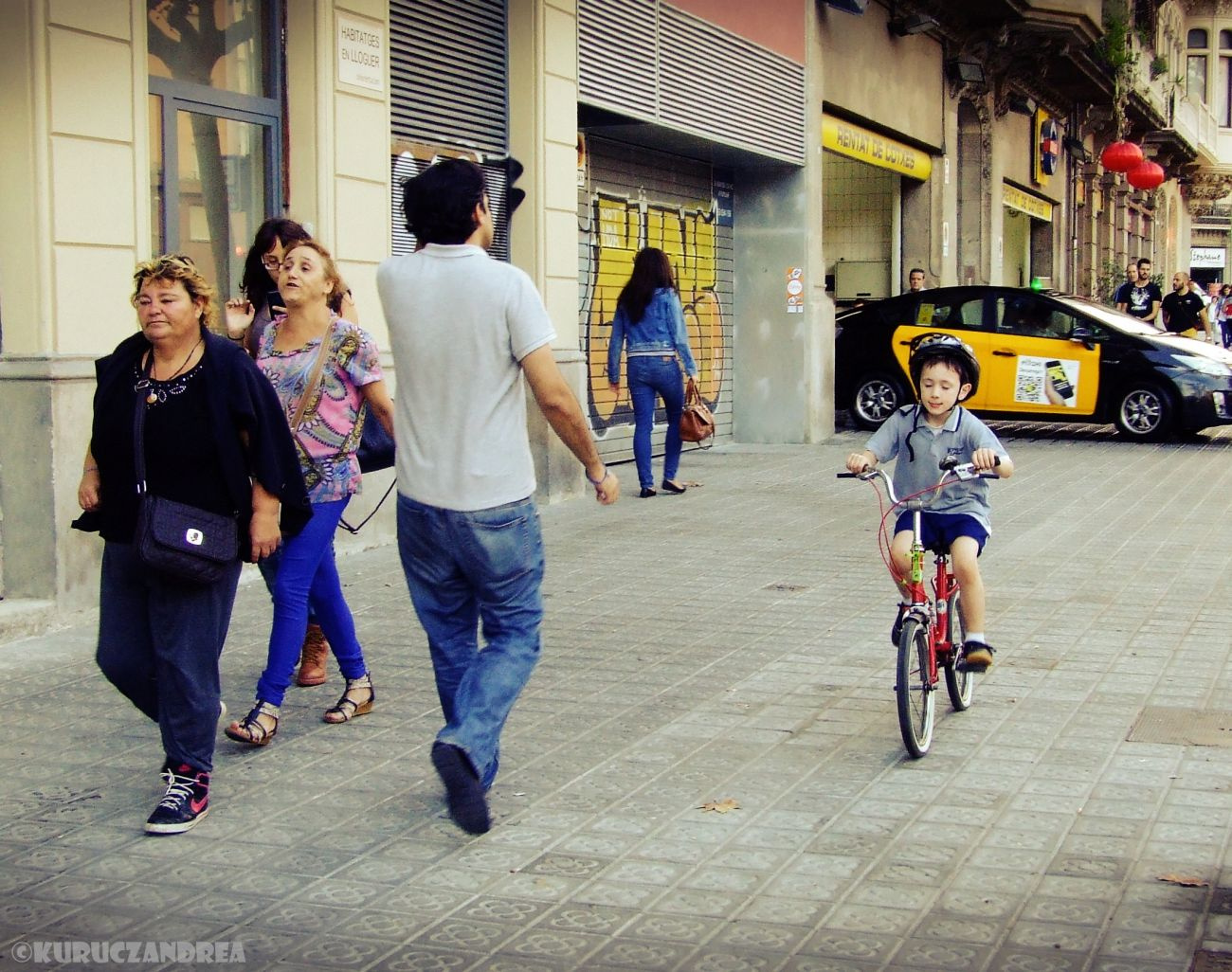 Spanyol kemping bicikli - Barcelona