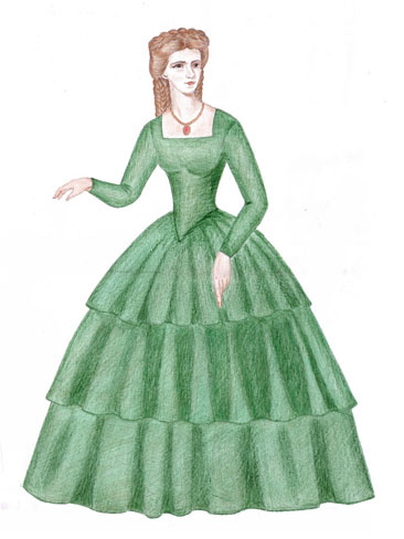 Romy-Zöld ruha