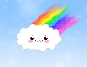 Rainbow Cloud by Kirstdee