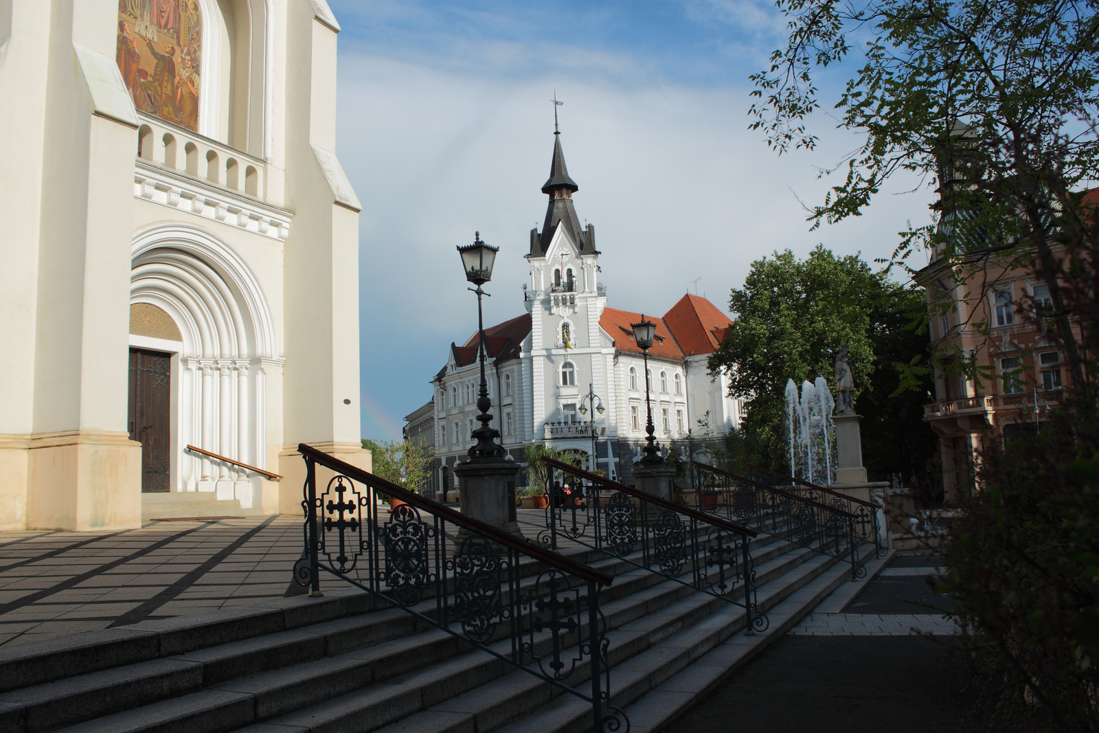 Pillantás a városháza felé - Kaposvár