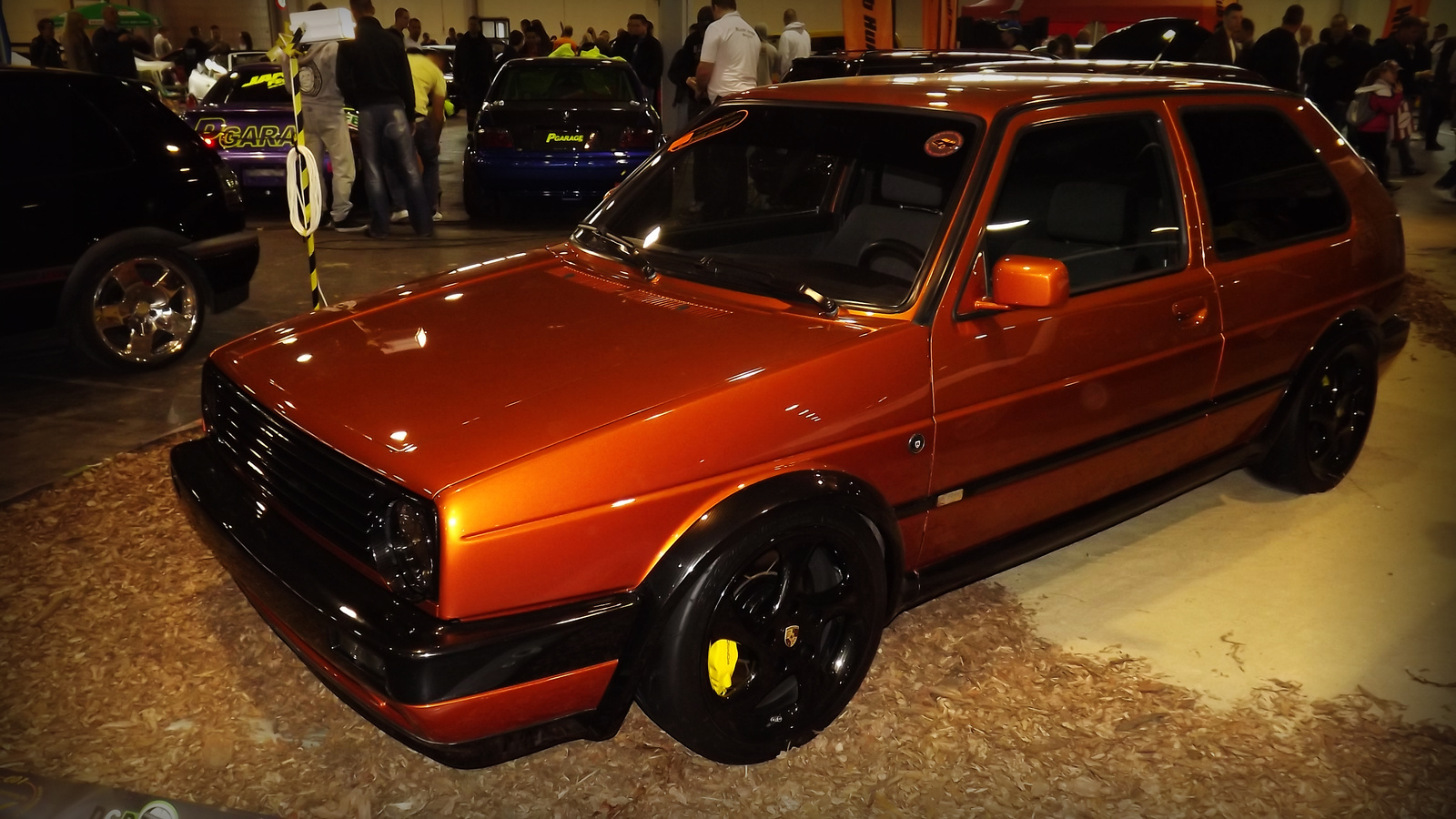 Vw Golf II orange