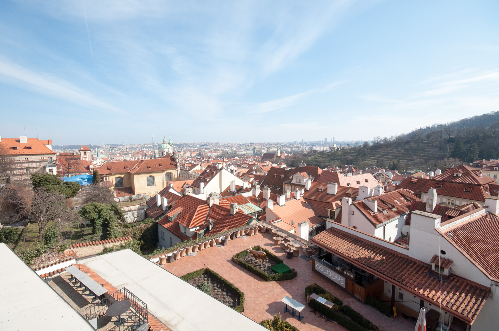 Praha skyline