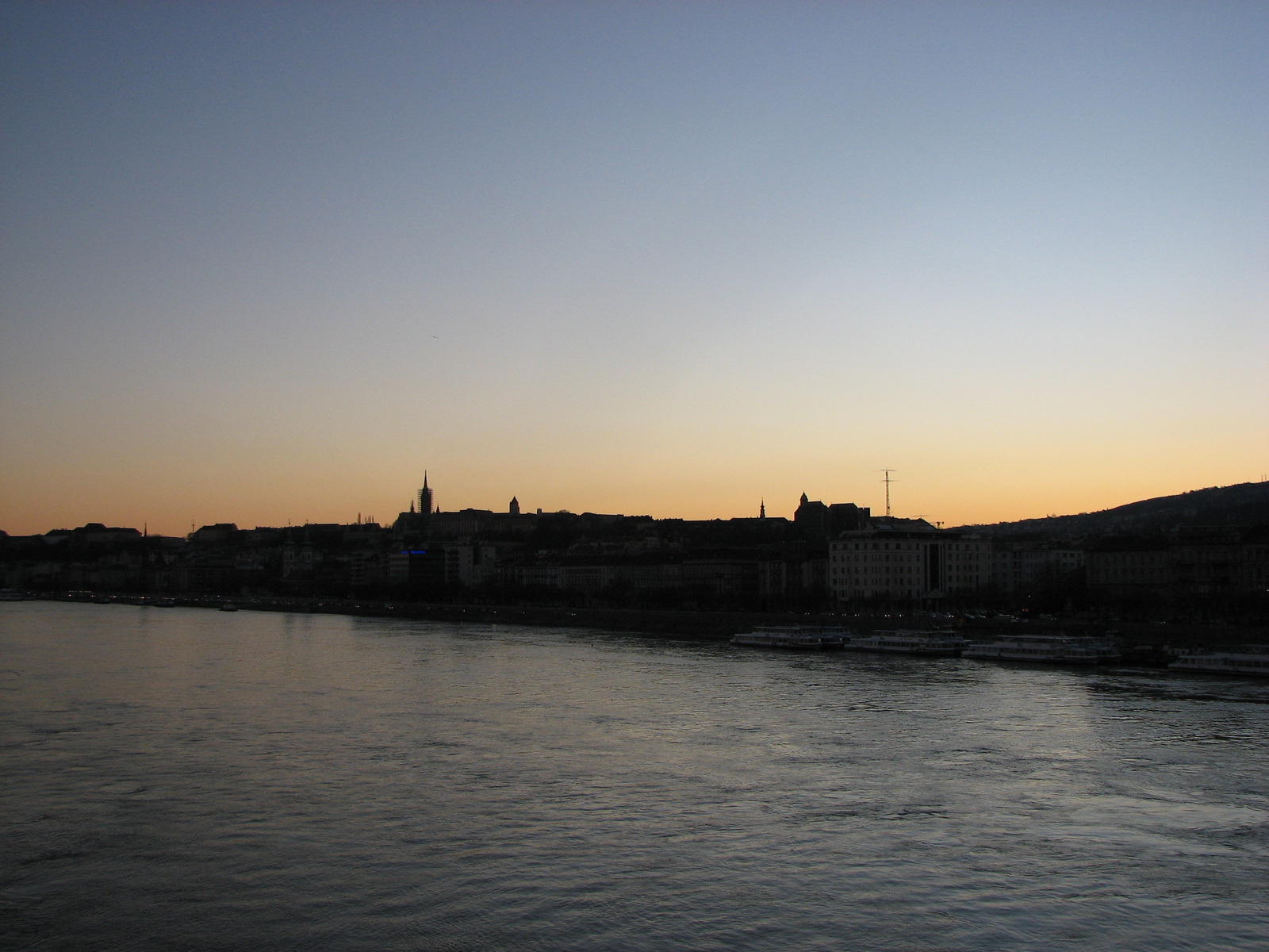 Buda a Margit hídról