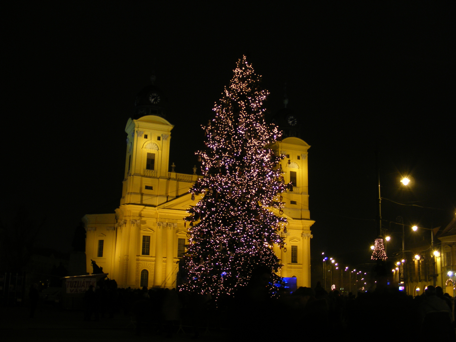 Debrecen Belváros - Ünnepi fények