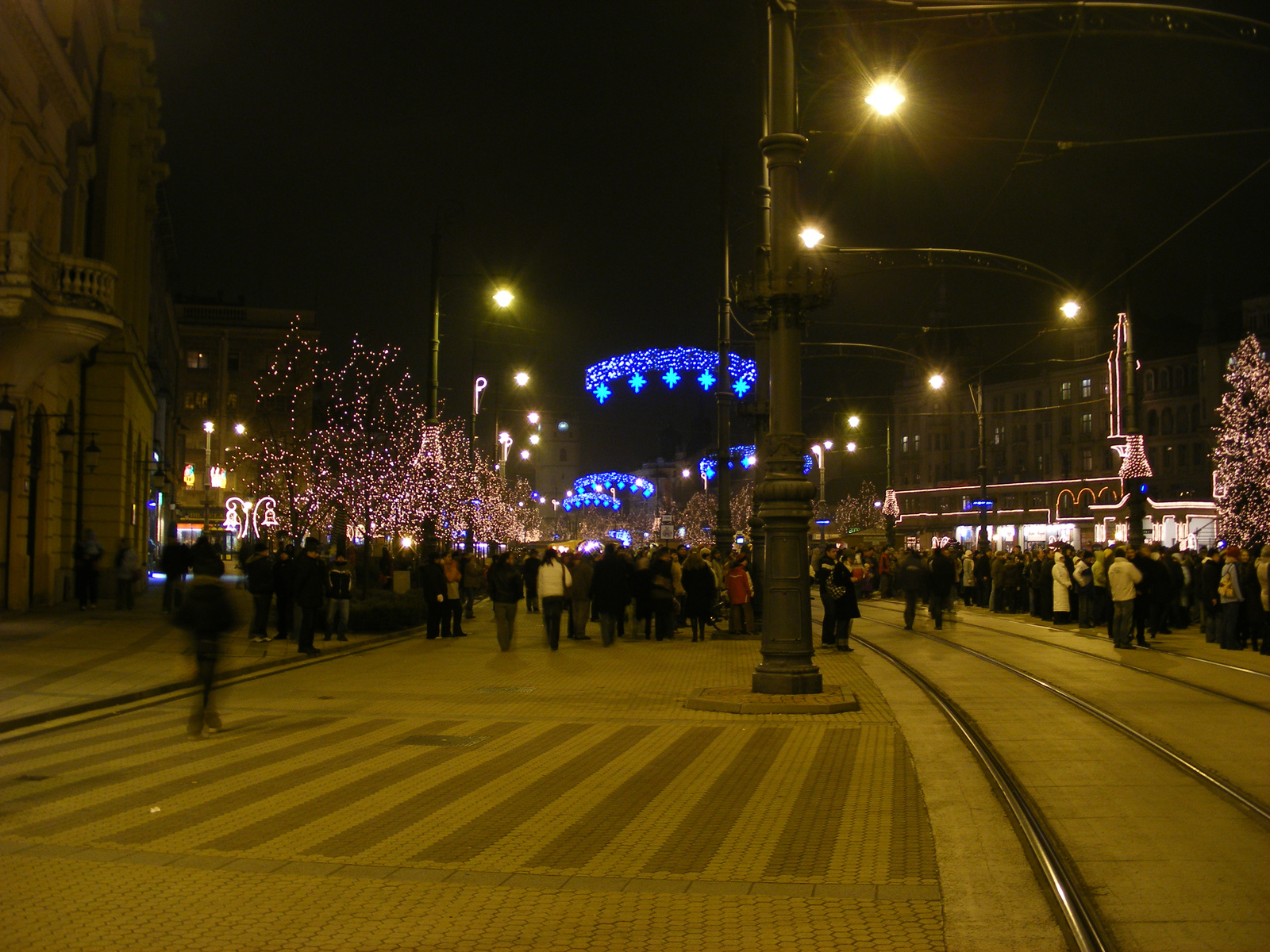 Debrecen Belváros - Ünnepi fények