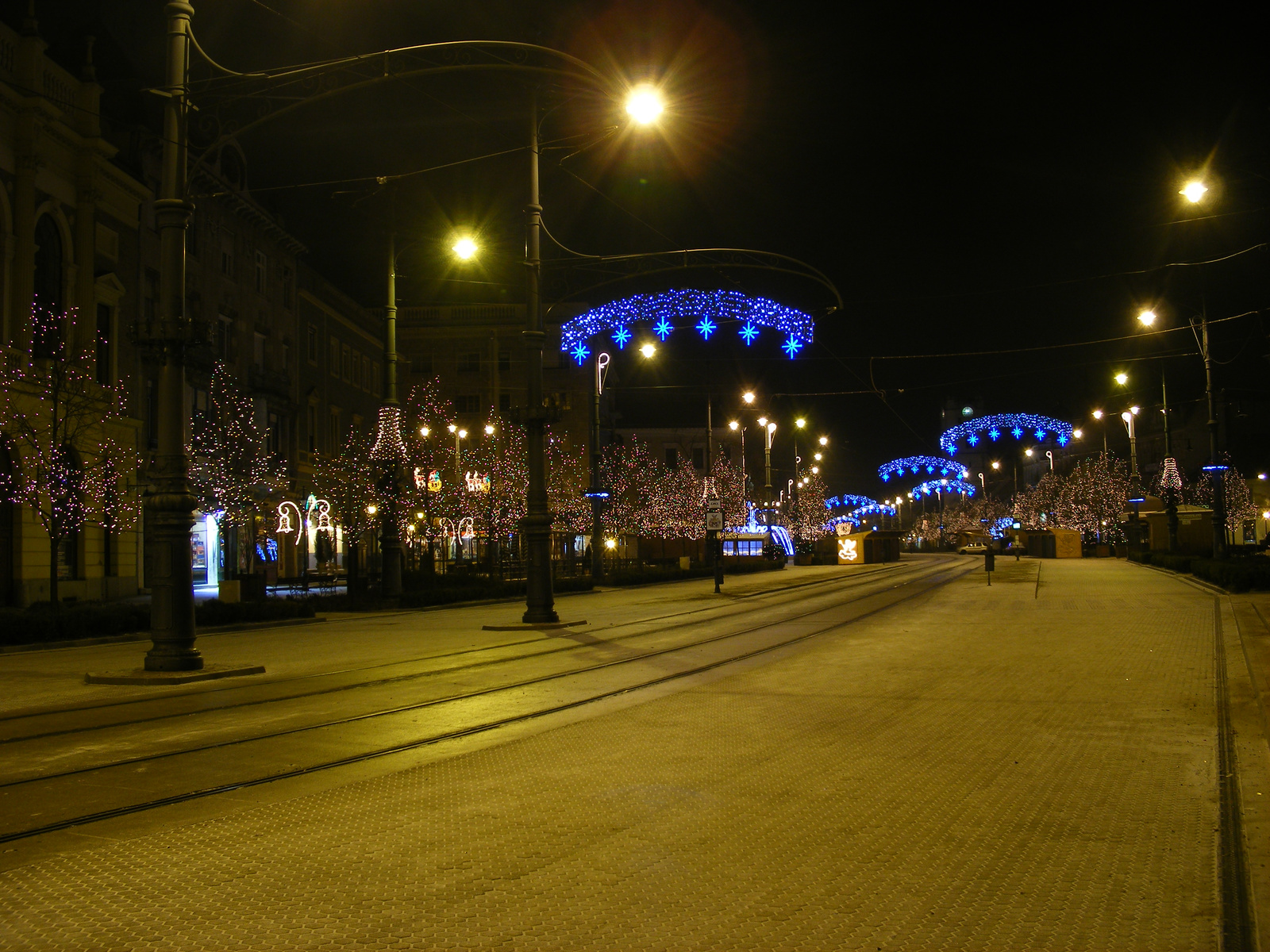 Debrecen Belváros - Ünnepi fények