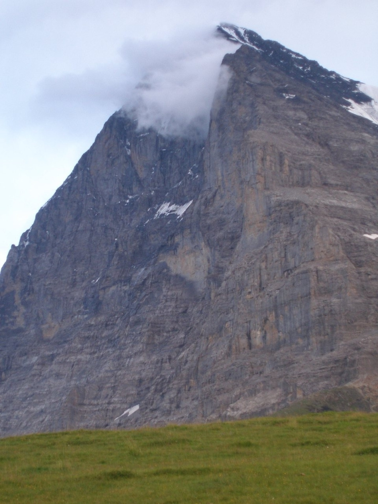 Eiger északi fala.