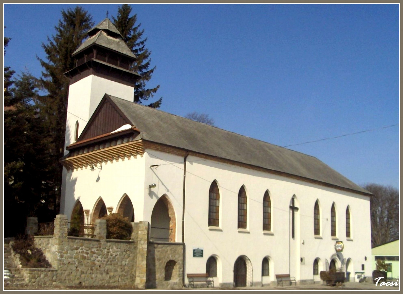 Szent Borbála templom, Brennbergbánya