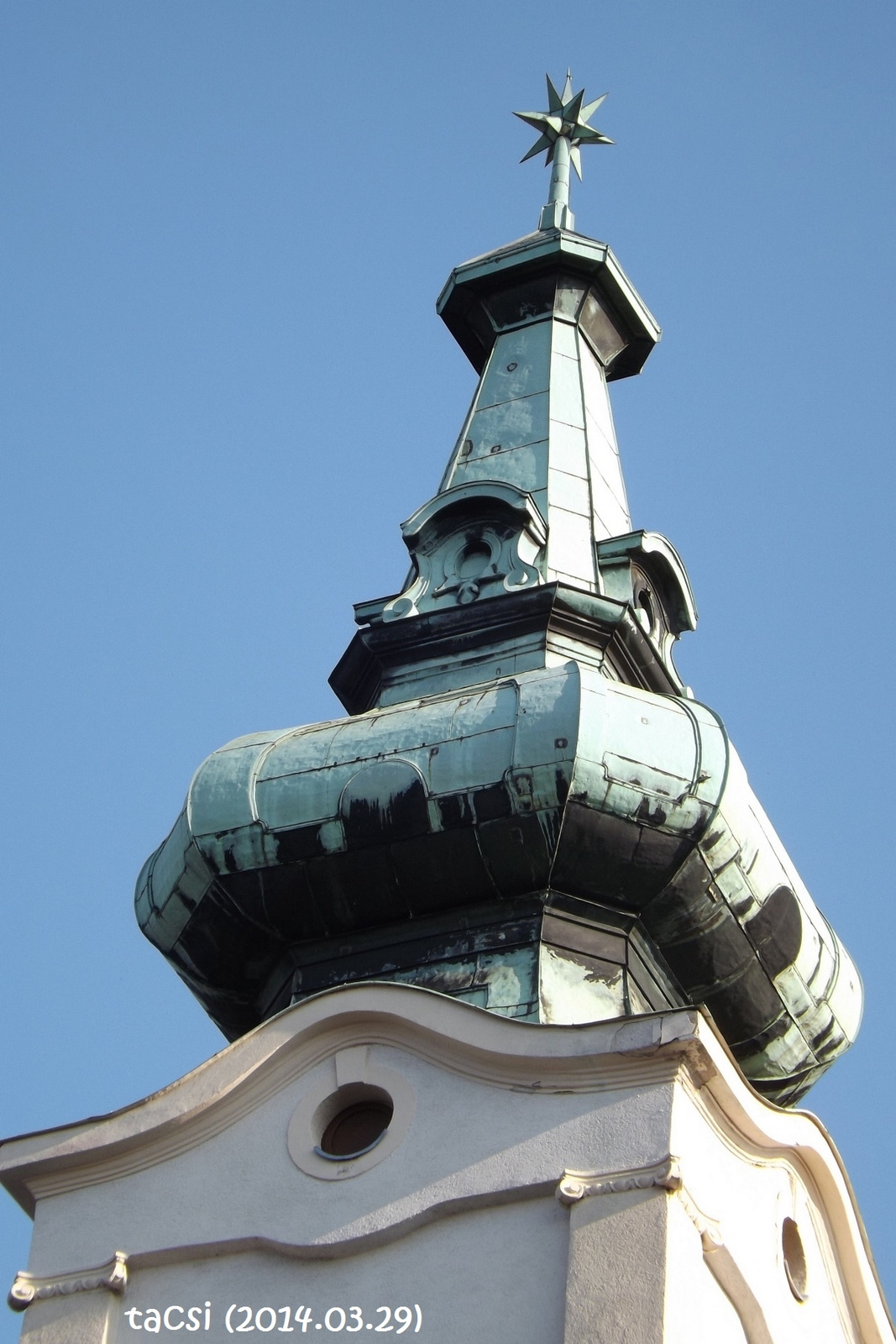 Református templom toronykupolája
