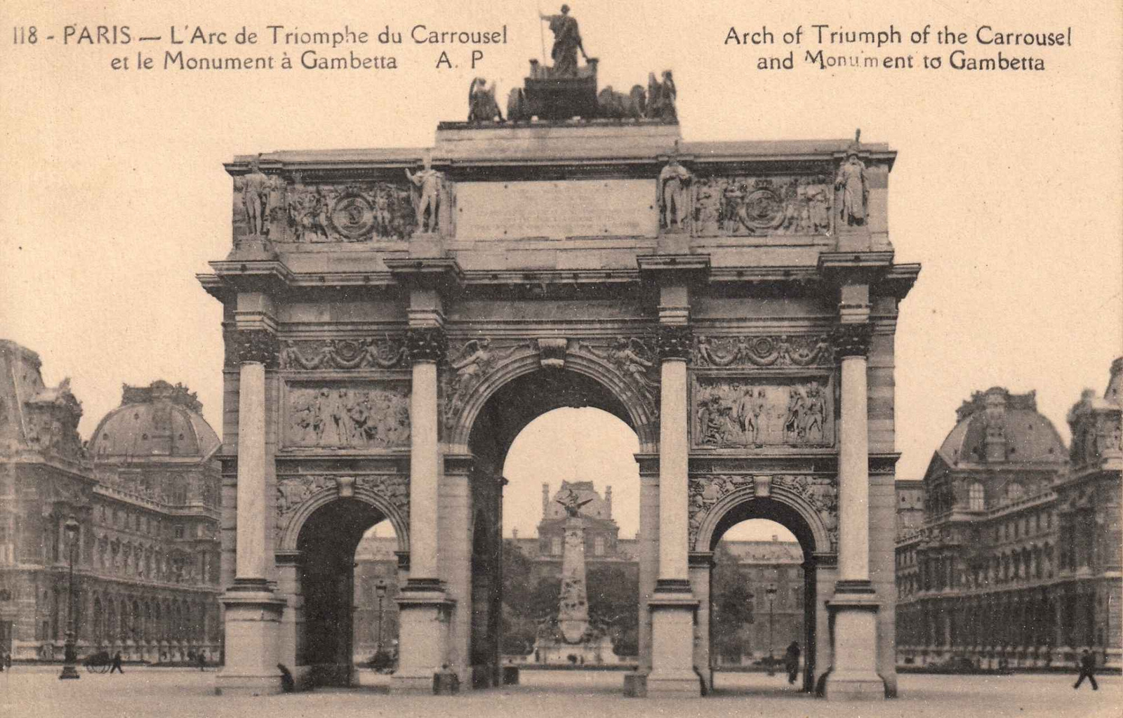 Párizs, Diadalív 1925-ben