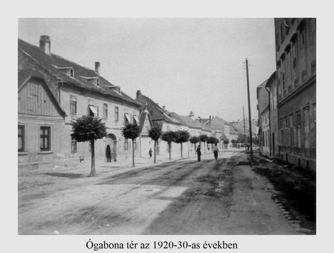 1920-30 között az Ógabona tér