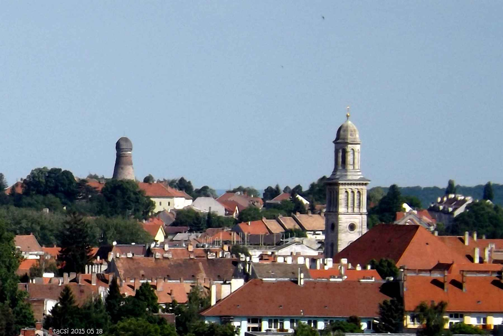 Soproni panoráma részlet