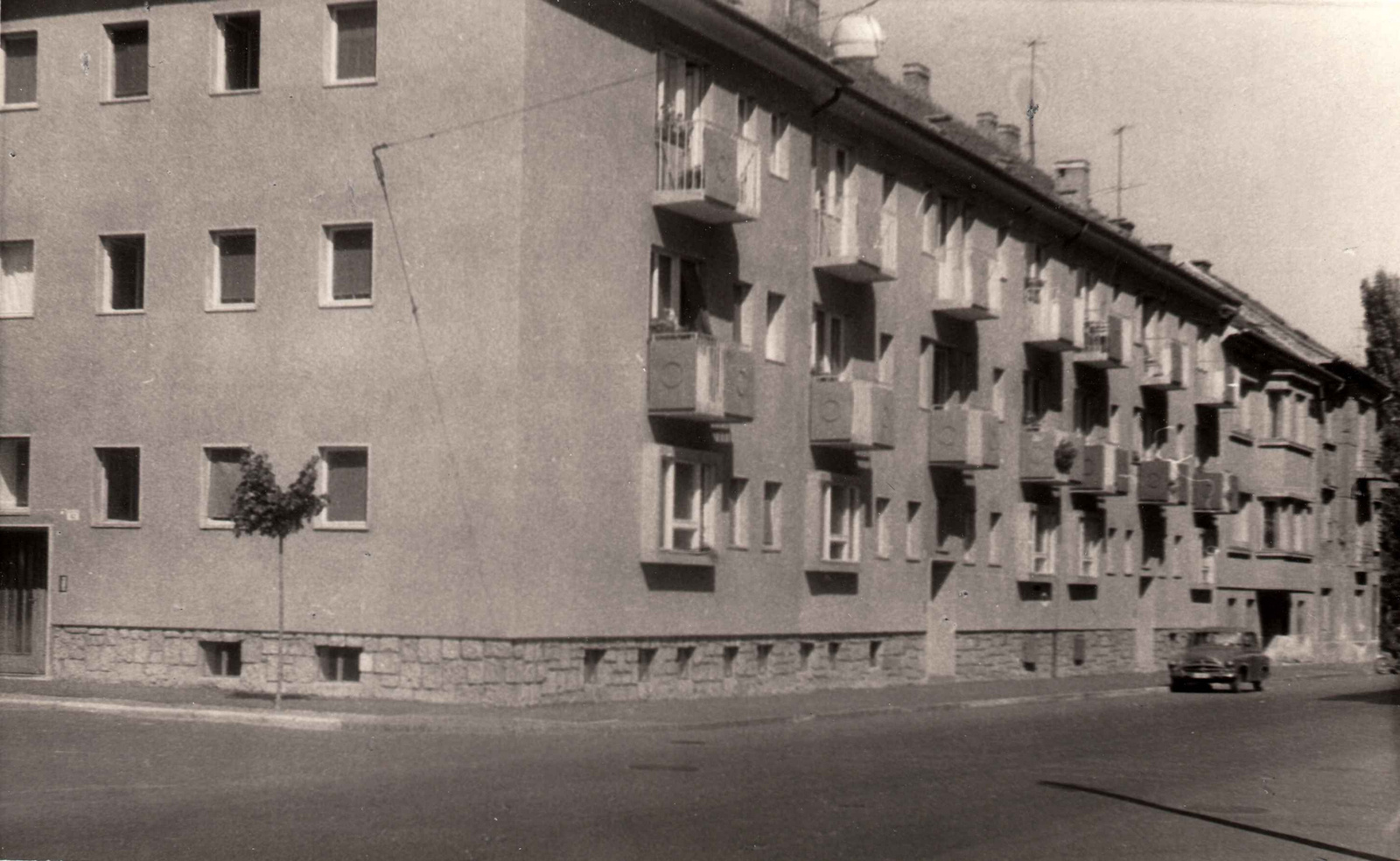 Az első OTP építésű öröklakások 1961-ben Sopronban