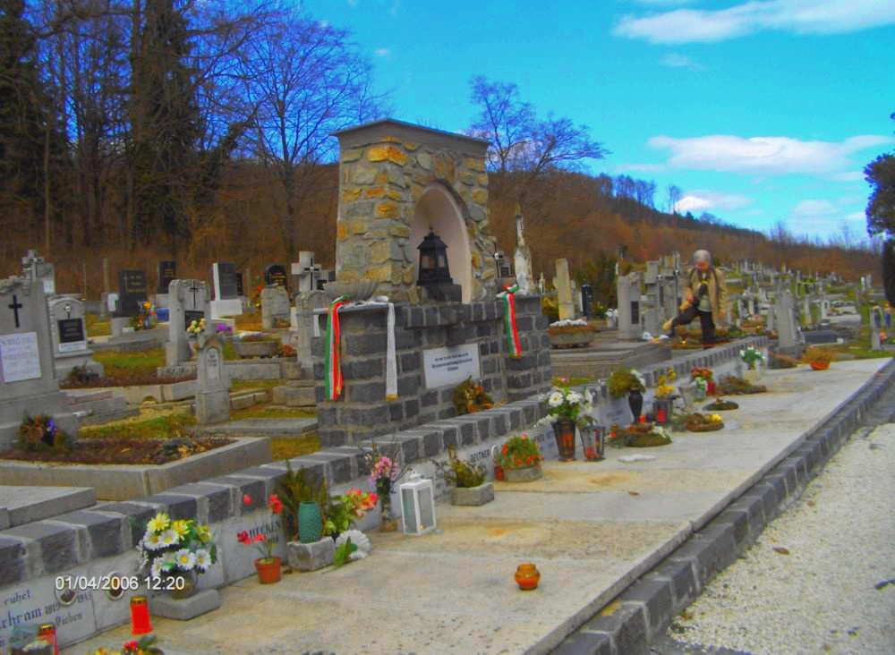 30. Bányaszerencsétlenség hősi halottainak síremléke a brennberg