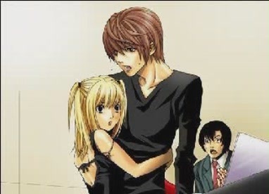 death note light rarito and misa last kiss[(001497)20-42-13]