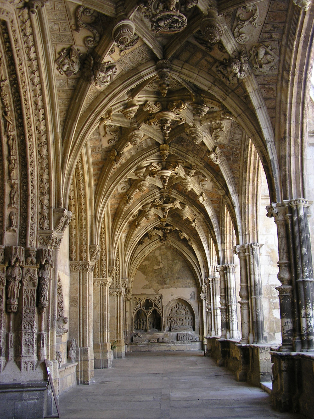 Leon - Catedral (Pasillo del Claustro)