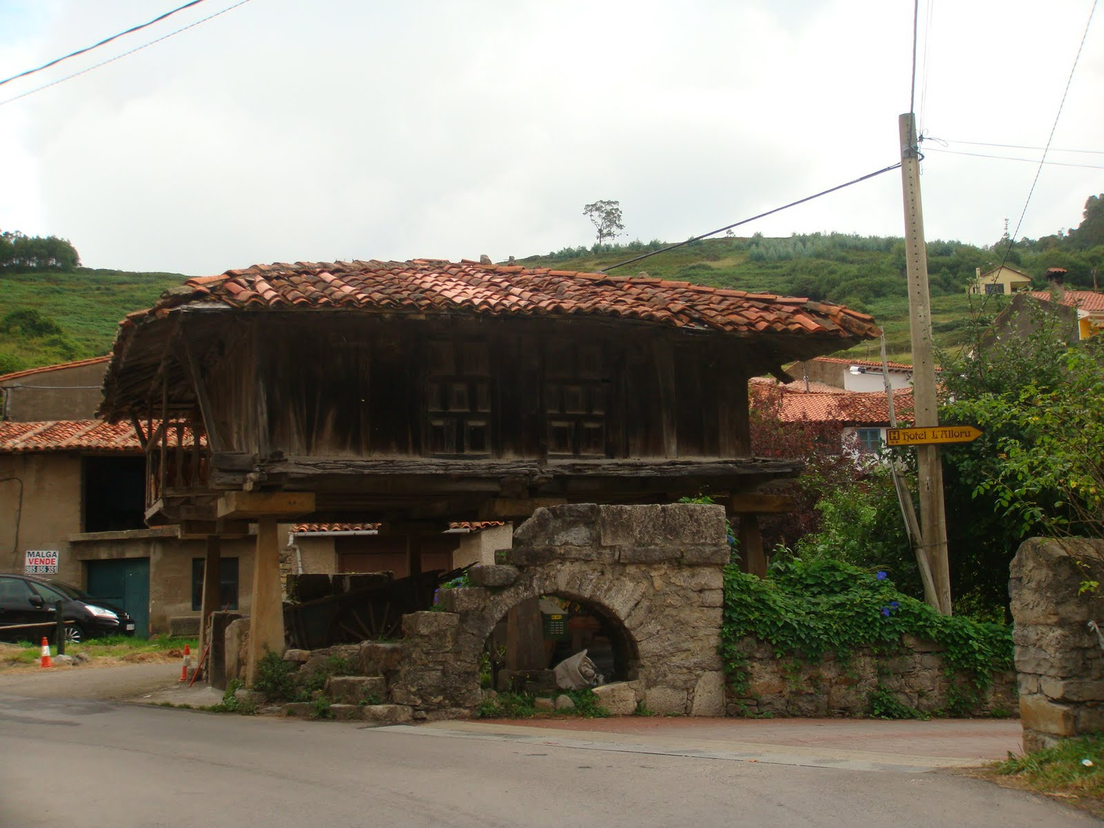 Horreo en Berbes