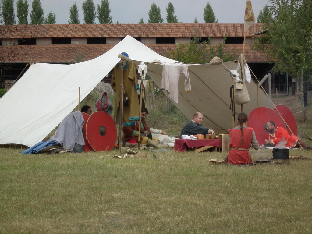 Árpádkori buli - sátorozók