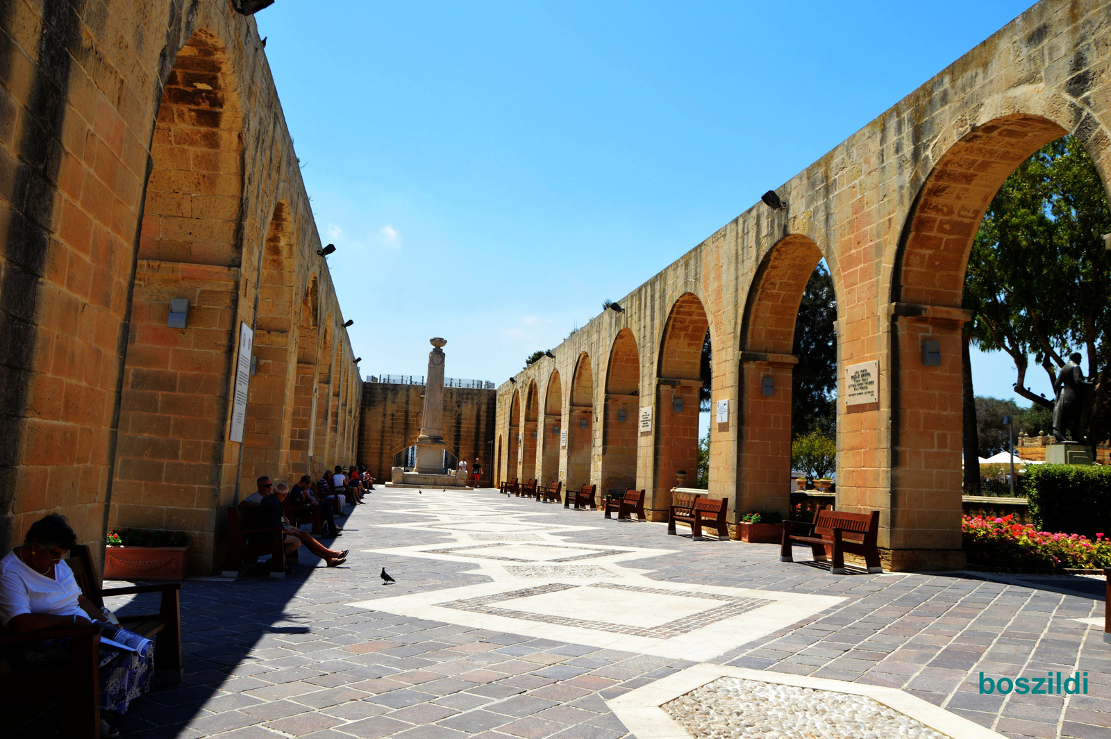 DSC 8074 Valletta, Felső Barakka kert