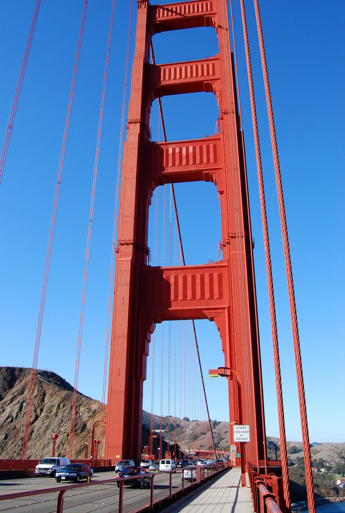 usa08 1169 Golden Gate Bridge, San Francisco, CA