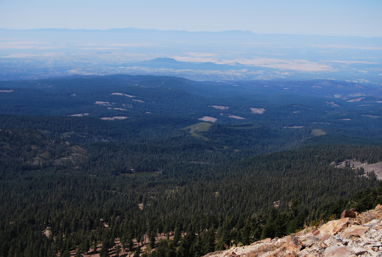 US12 0920 013 View From Brokeoff Mountain, Lassen NP, CA