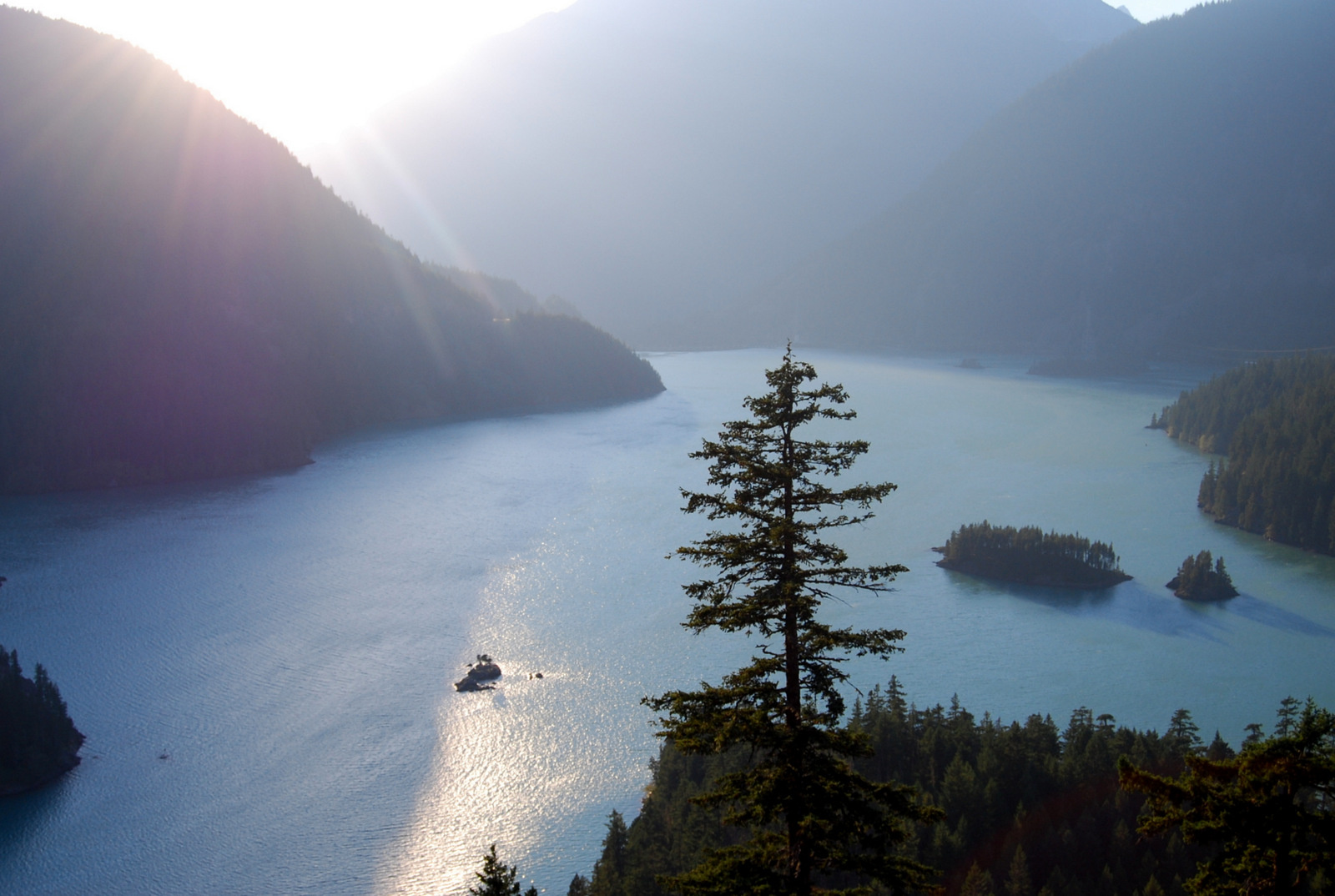 US13 0913 080 Diablo Lake Overlook, North Cascades NP, WA