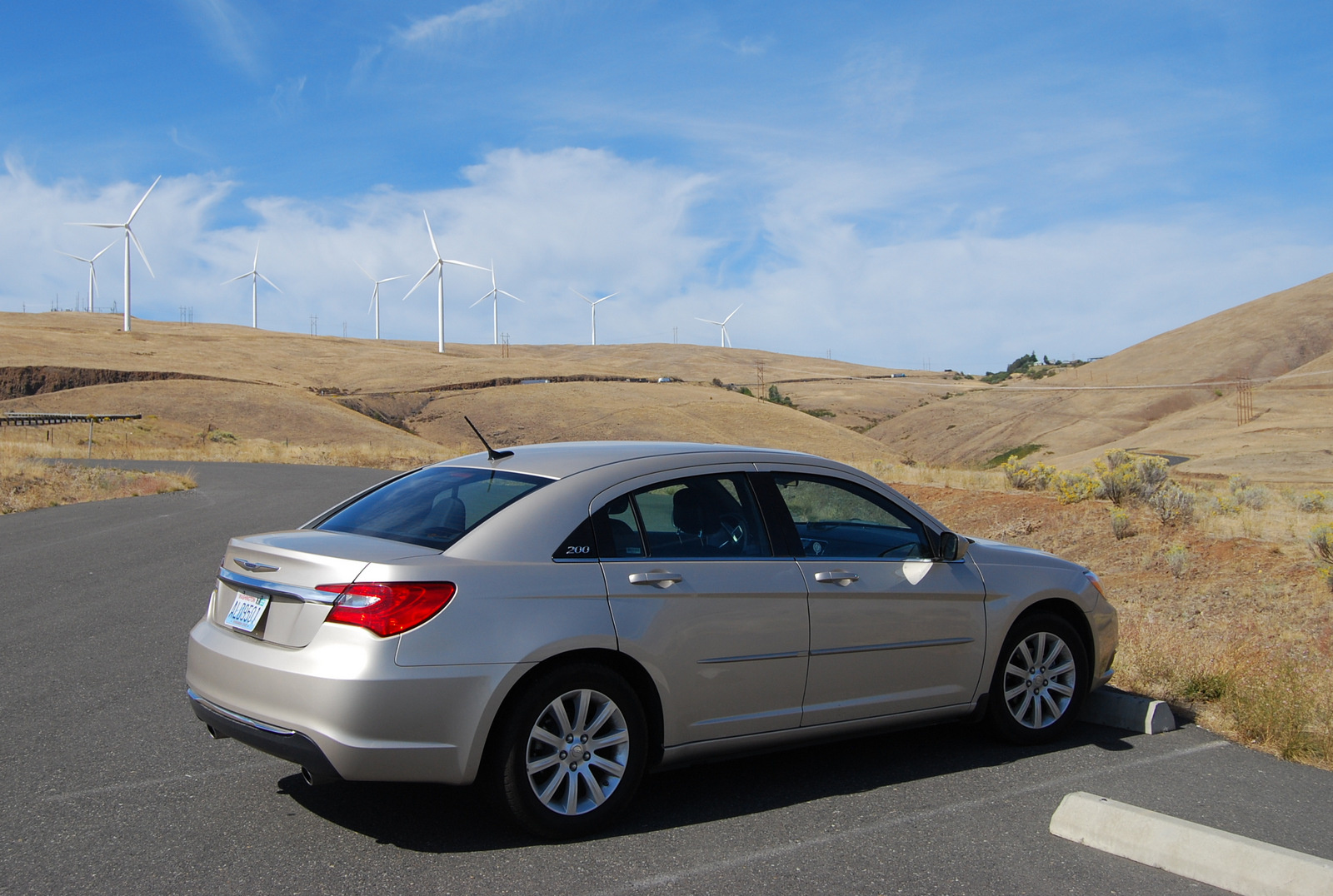 US13 0919 001 Loops Road Overlook, US97, WA