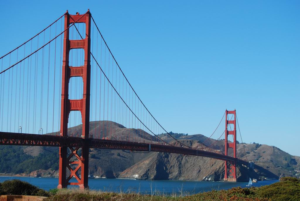 usa08 1155 Golden Gate Bridge, San Francisco, CA