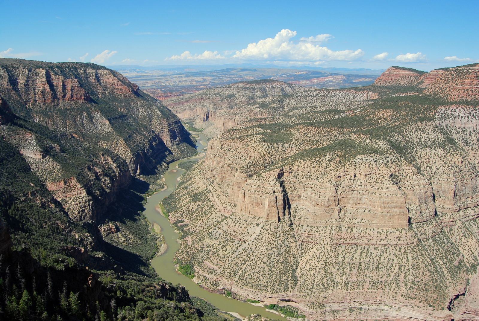 US14 0919 033 Harpers Corner Trail, Dinosaur NM, CO