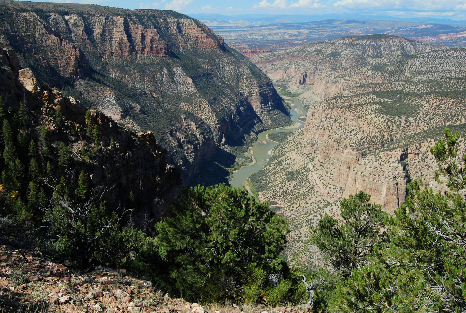 US14 0919 034 Harpers Corner Trail, Dinosaur NM, CO