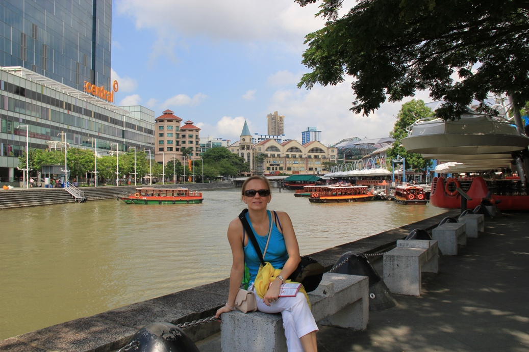 Singapore day2 varosnezes Clarke Quay13