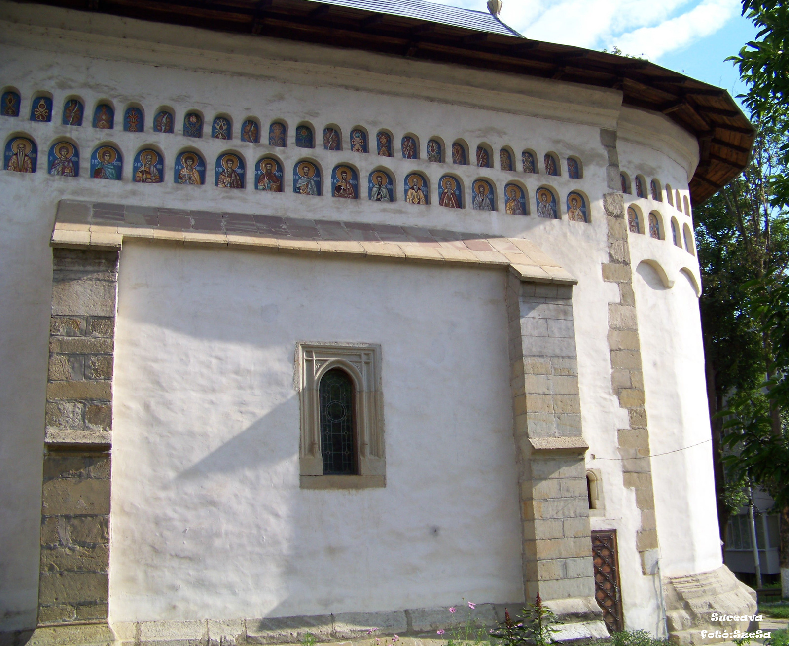 Templom részlet - Suceava