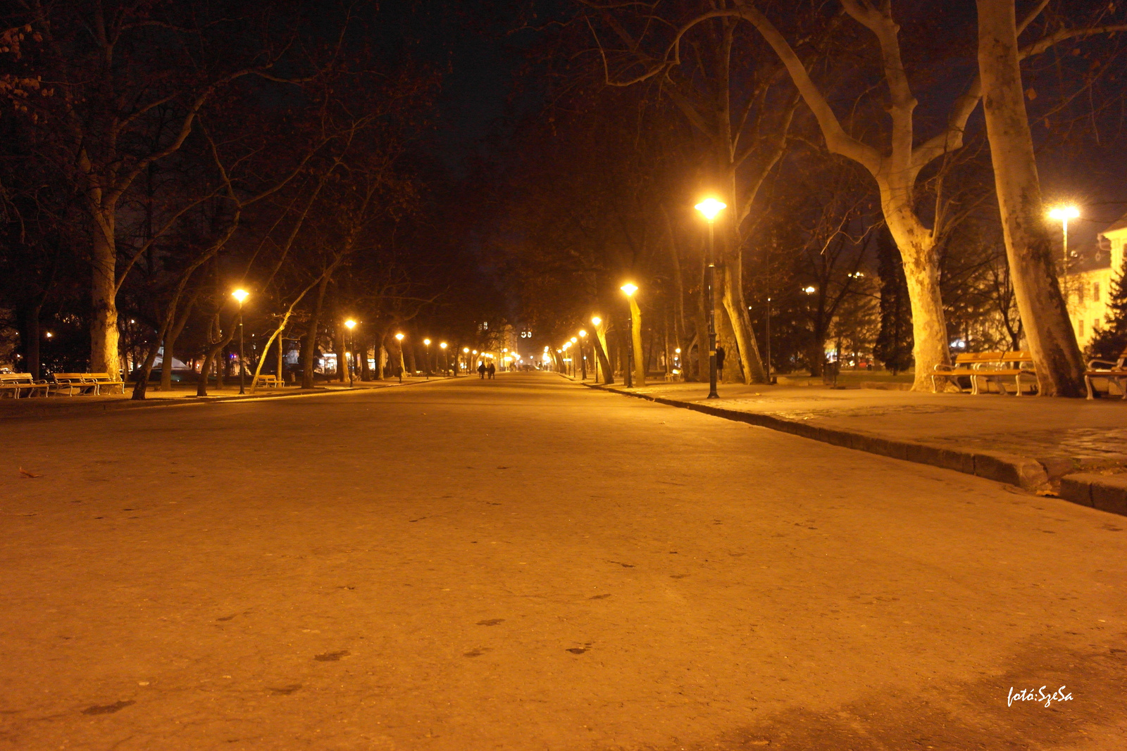 Széchenyi téri éjszaka