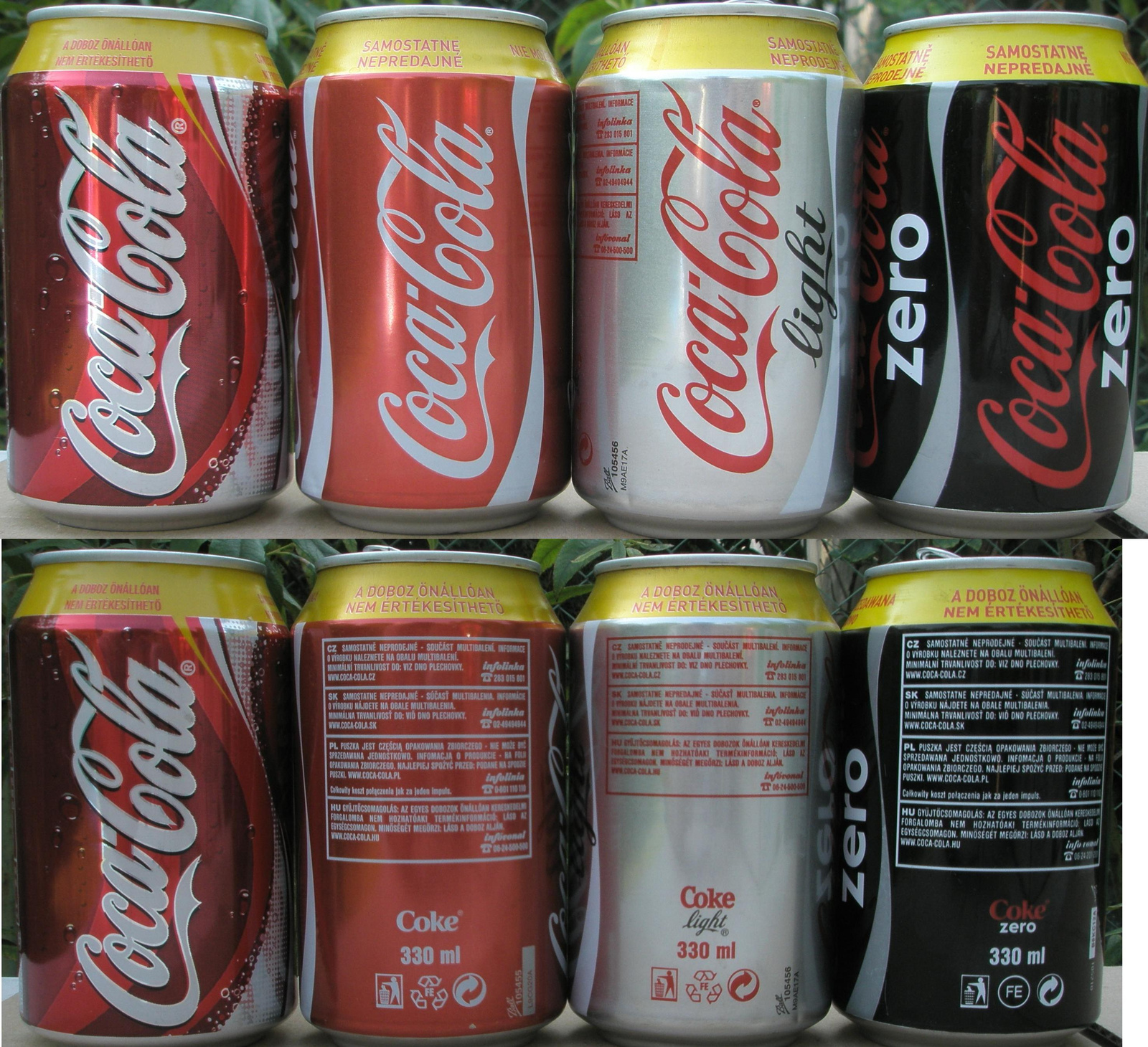 Coca-Cola - önállóan nem értékesíthető