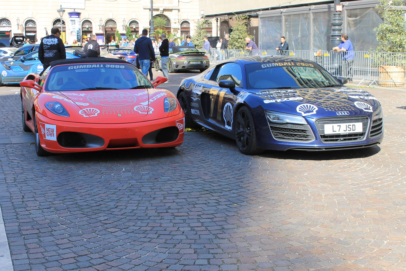 Ferrari F430 Spider - Audi R8 V10