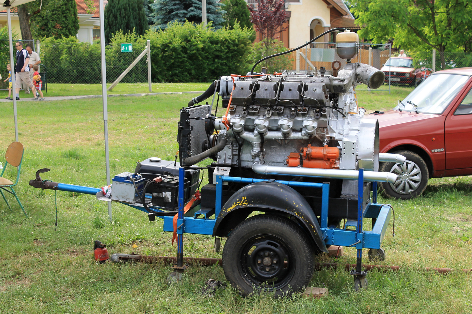 V8 Diesel Motor
