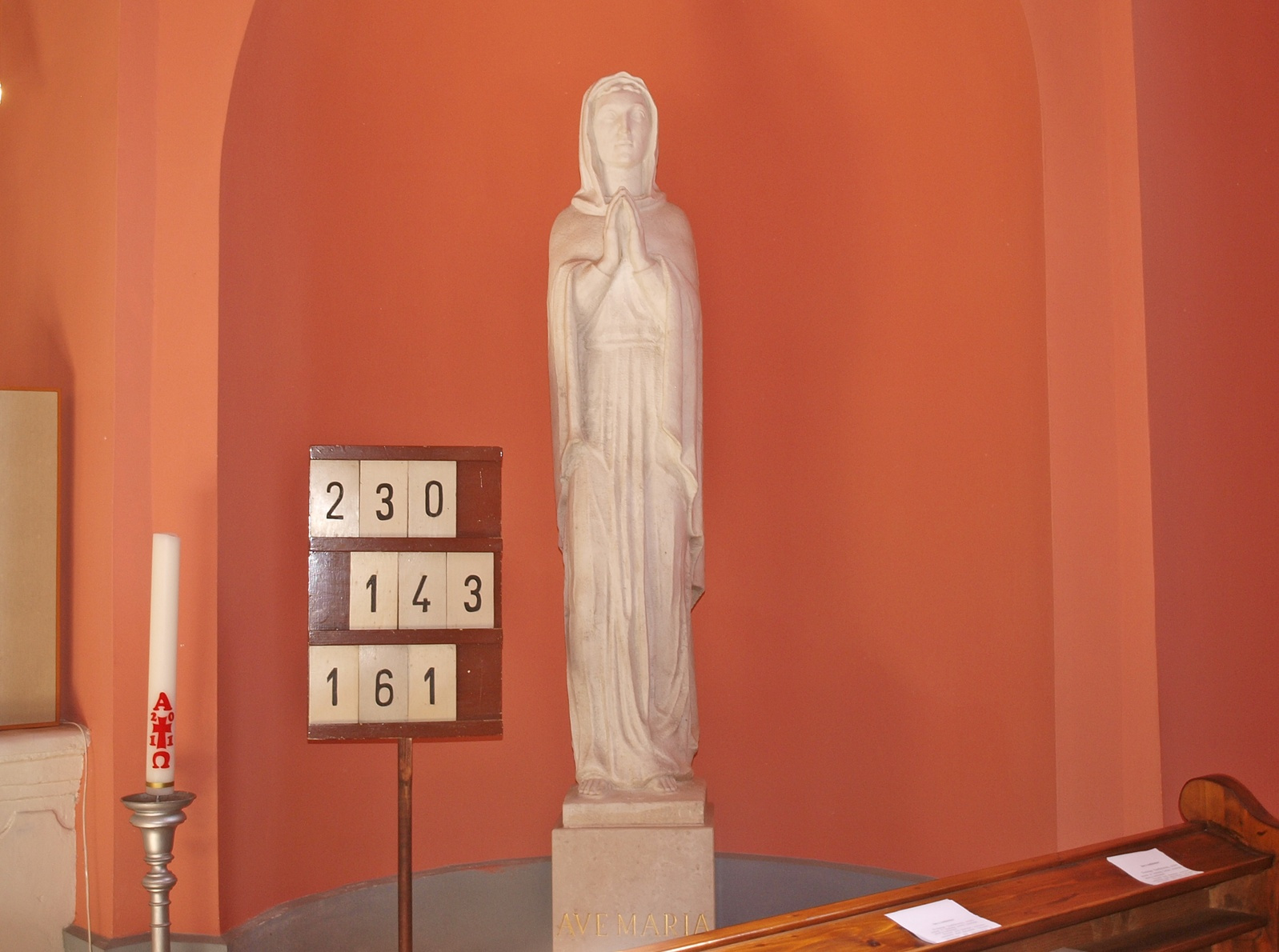 Mária szobor (id. Pál Mihály)