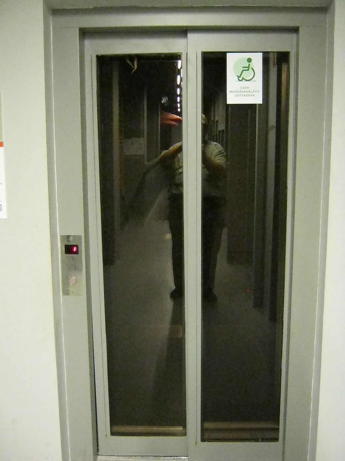 Mozgáskorlátozott lift