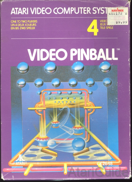 Video Pinball box