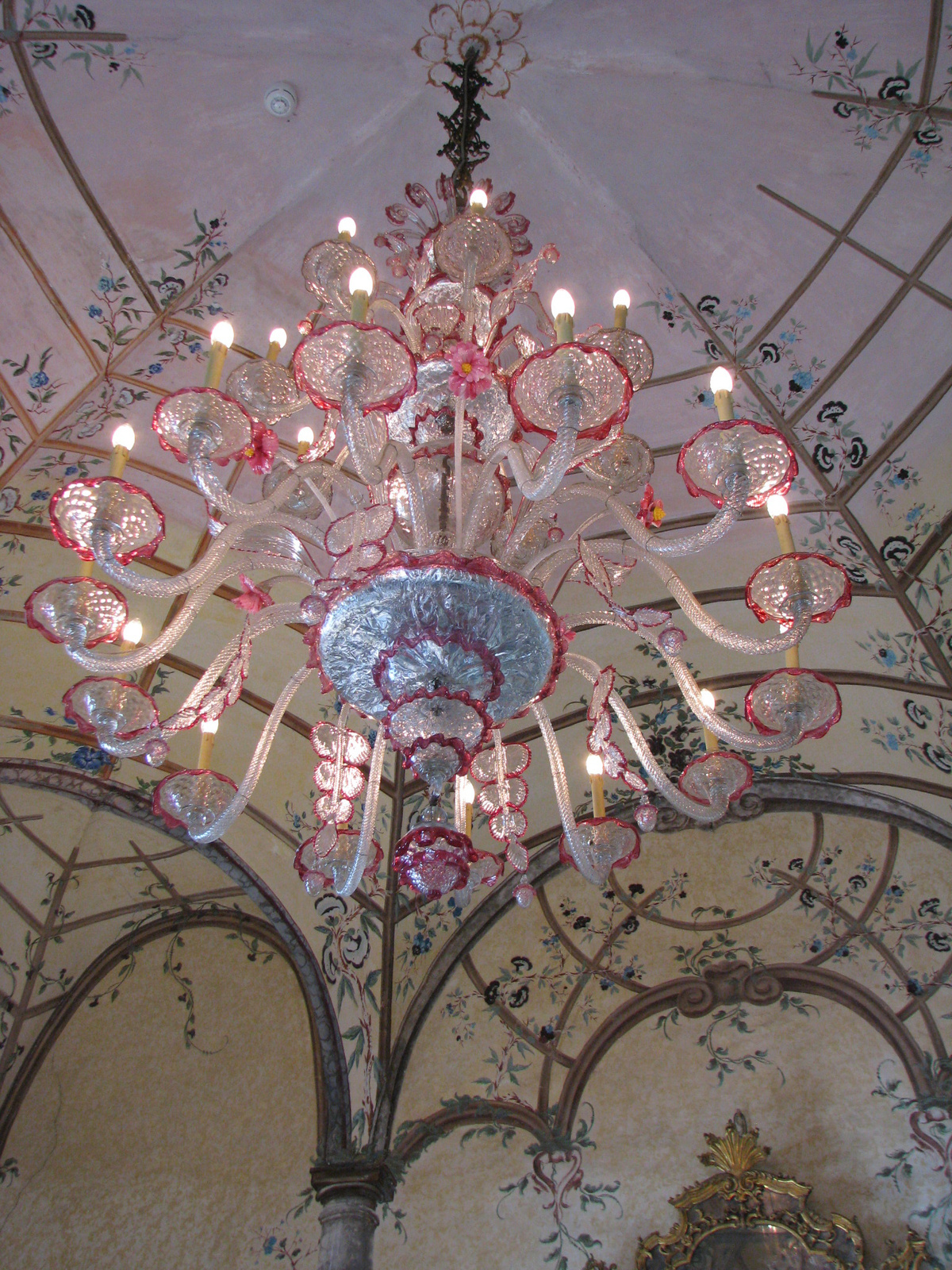 Muranoi üvegcsillár