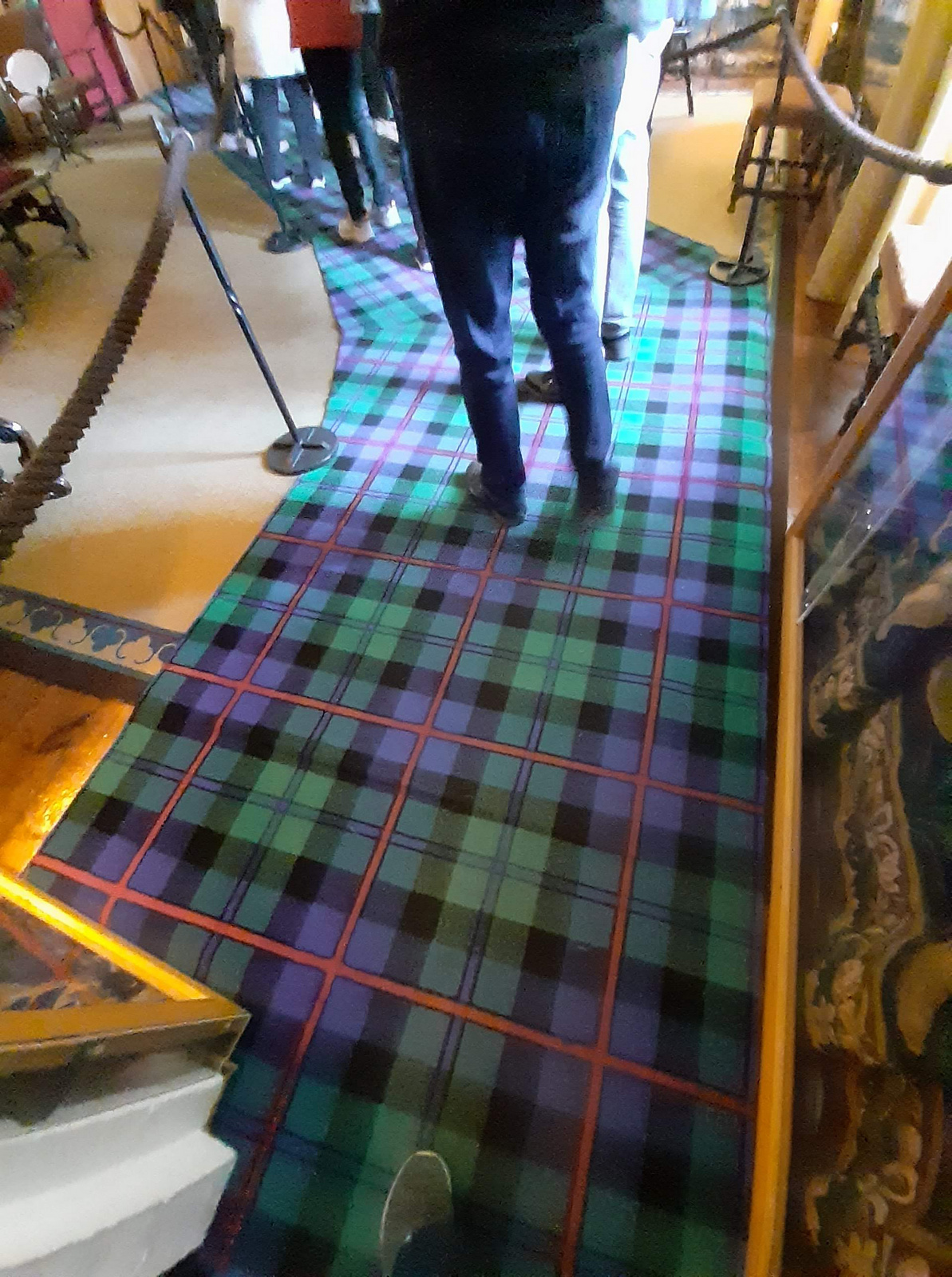 Skótkockás szőnyeg