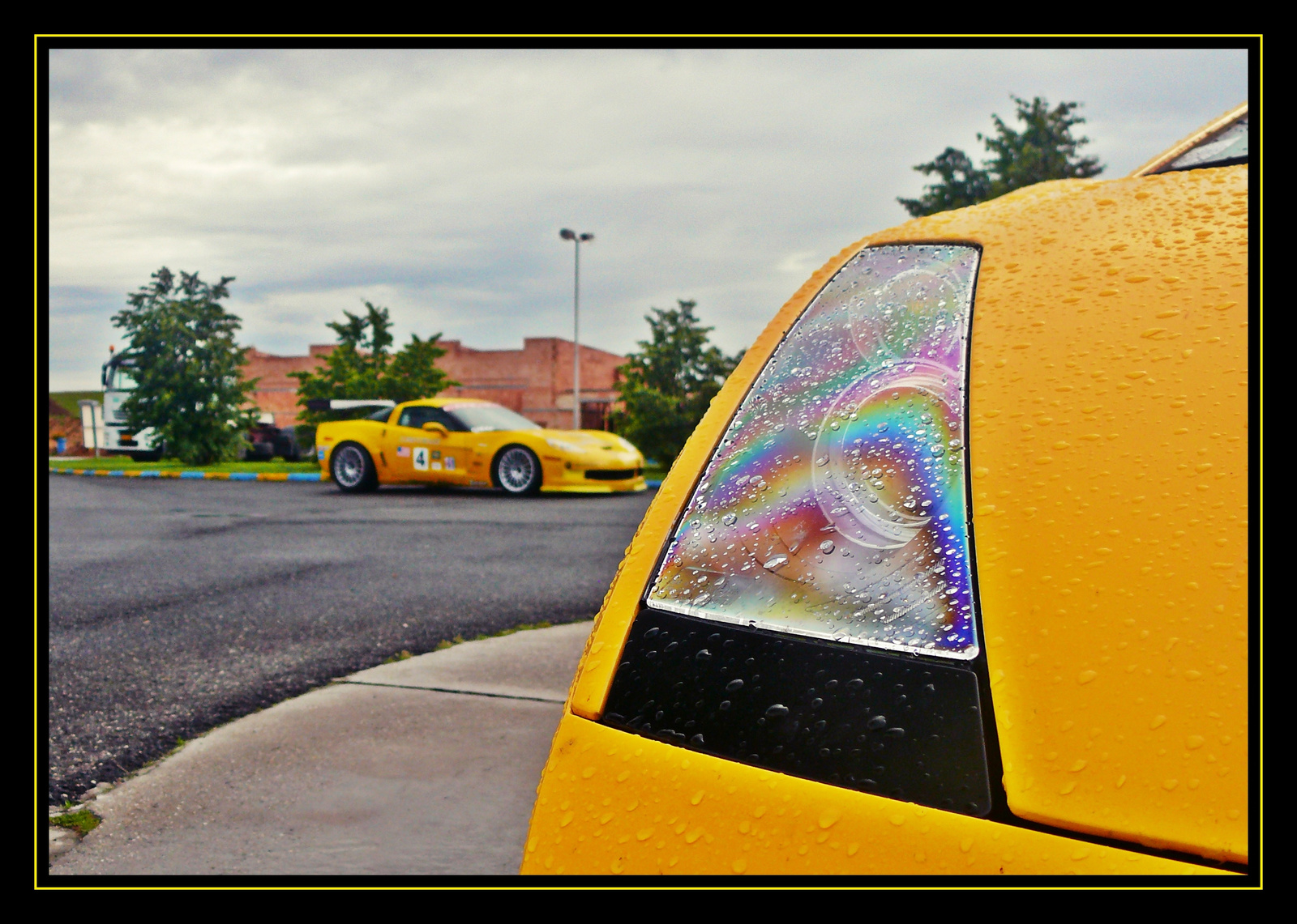 Gallardo eye & Corvette C6R