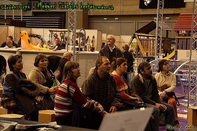 Garden Expo - Megyeri Szabolcs előadása - jókedvű közönség