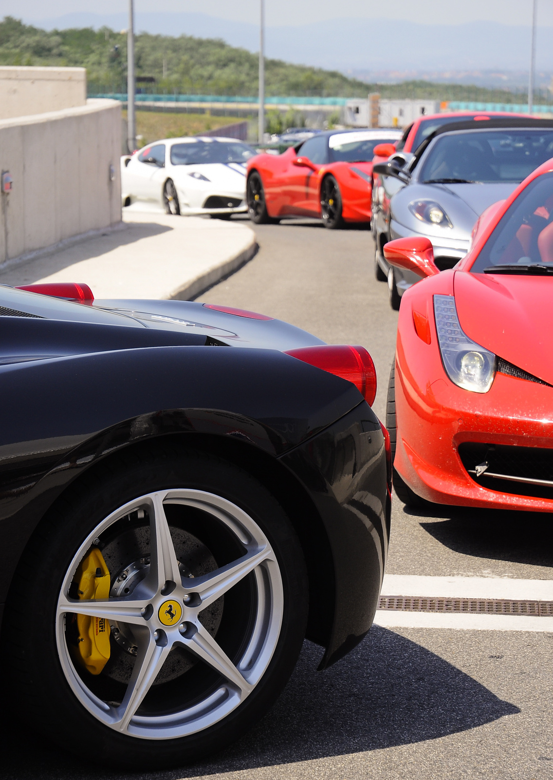 Ferrari line-up