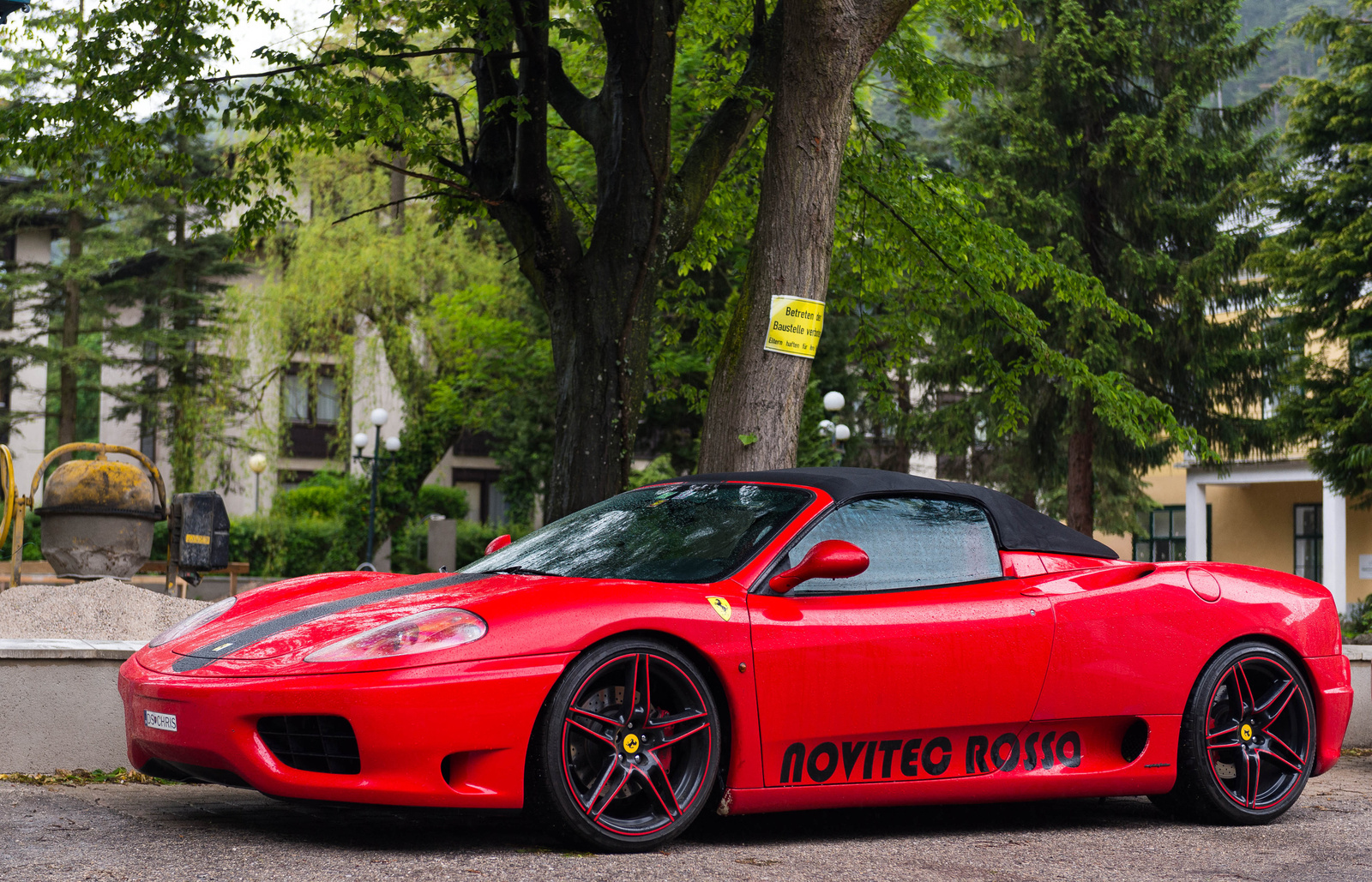 Novitec Rosso Ferrari 360 Spider