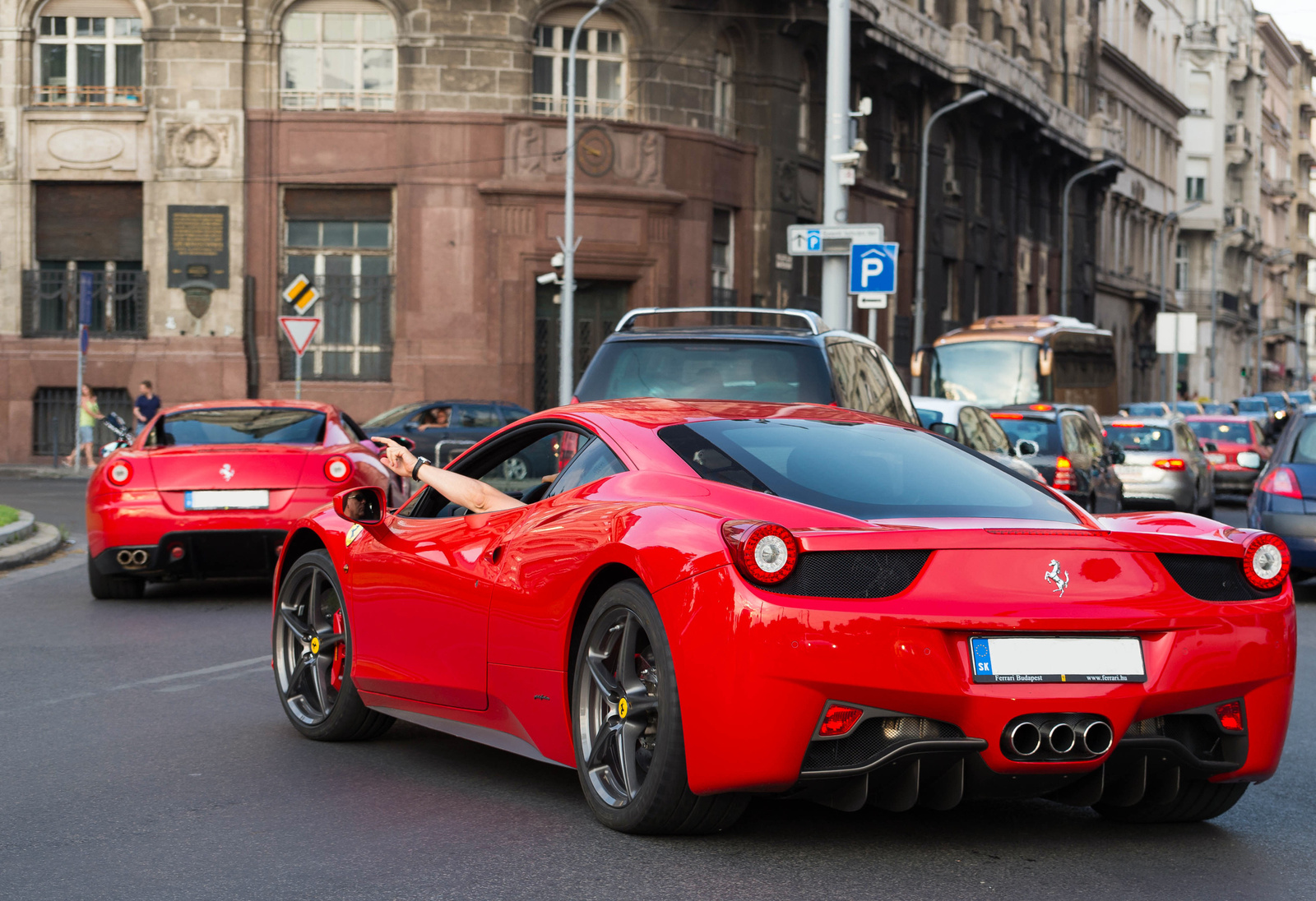 Ferrari 458 Italia - Ferrari 599 GTB Fiorano HGTE