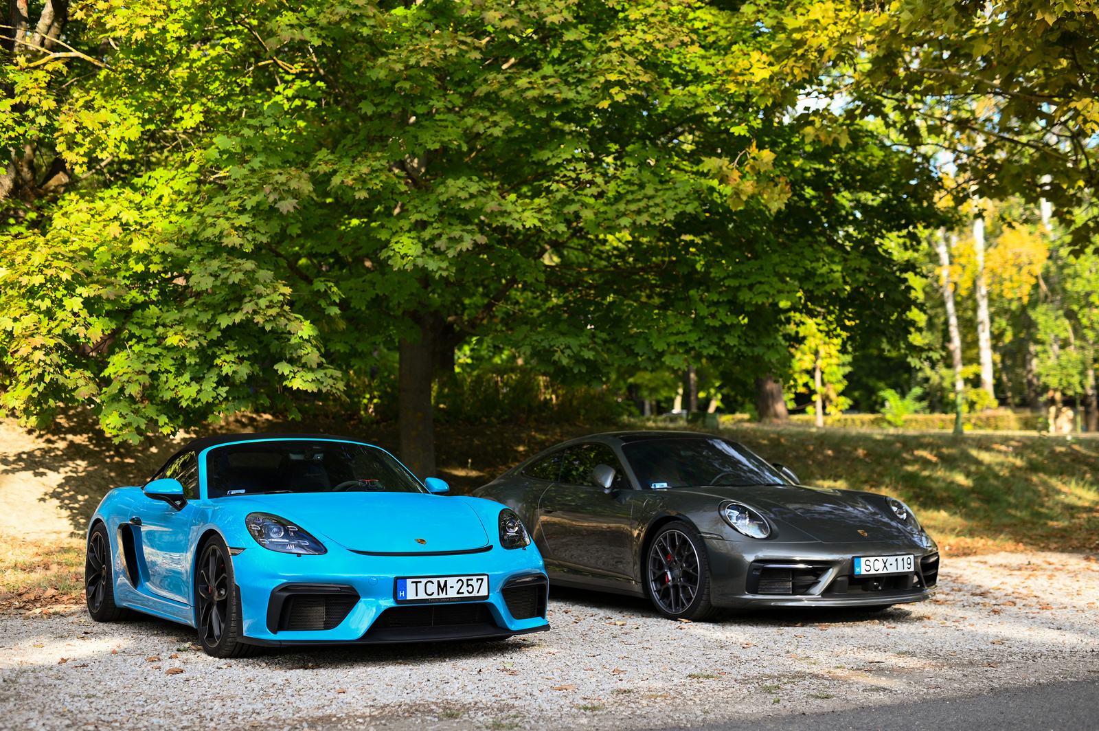 Porsche Boxster Spyder - 911 combo