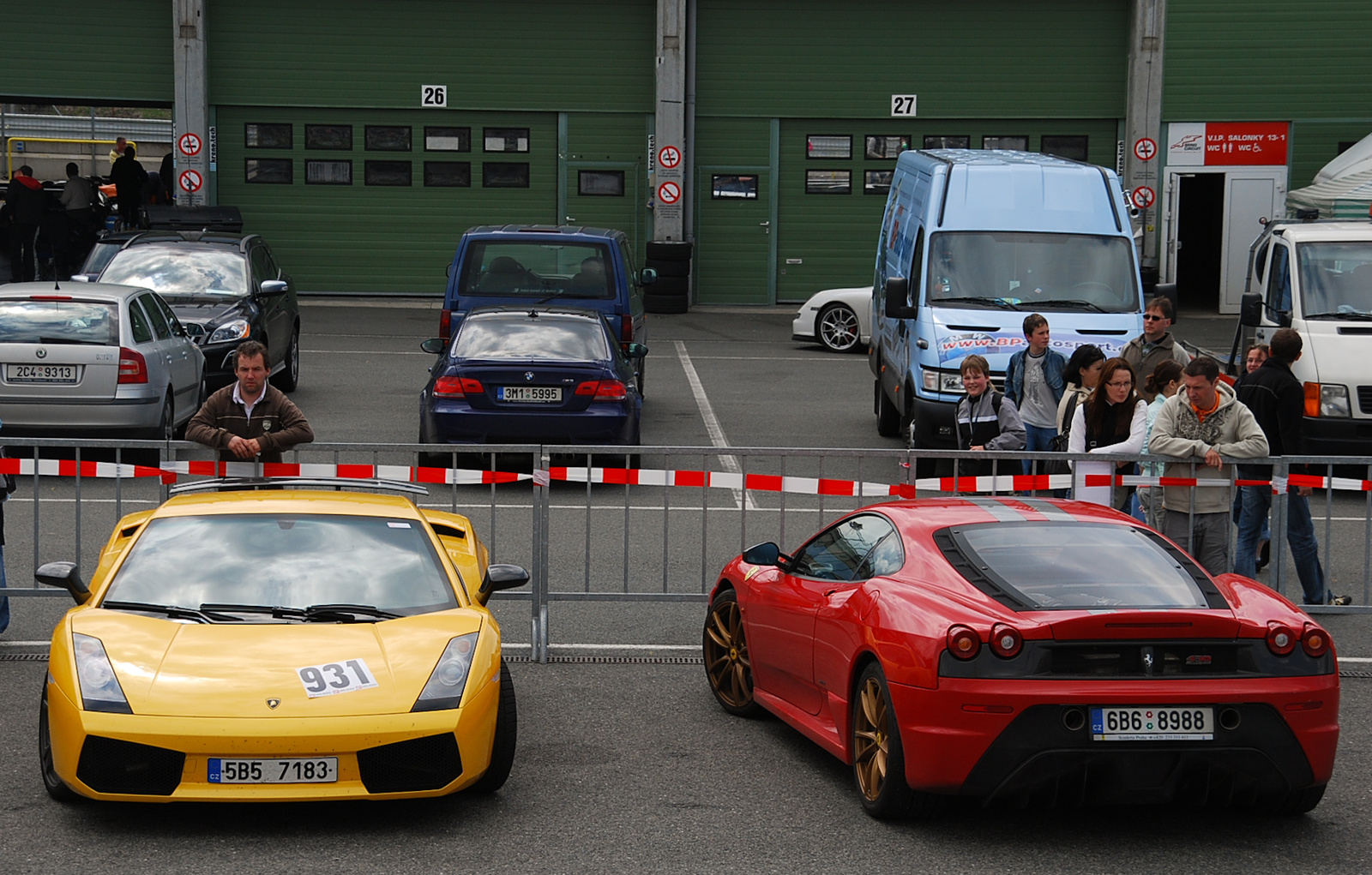 Ferrari 430 Scuderia - Lamborghini Gallardo Superleggera