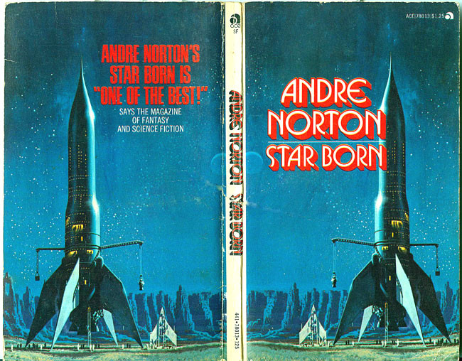 Star Born by Andre Norton - Cover - Project Gutenberg eText 1845