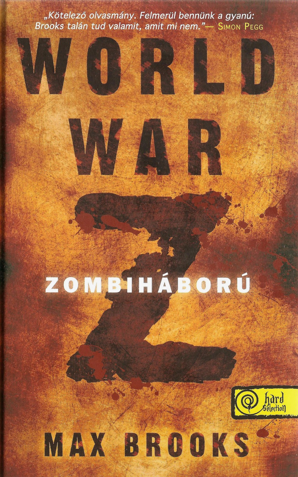 Max Brooks - World War Z - Zombiháború cover